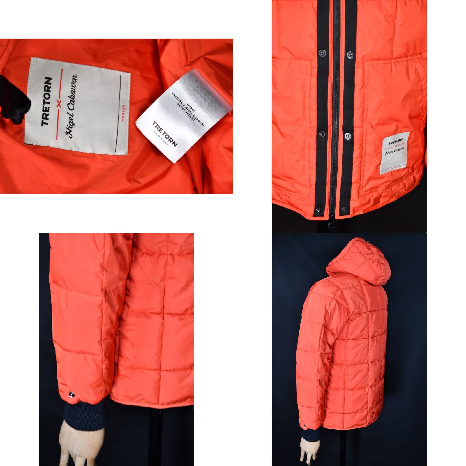 Nigel Cabourn Tretorn X Nigel Cabourn Inner Sarek Jacket Men's M Jacket Size US M / EU 48-50 / 2 - 8 Thumbnail
