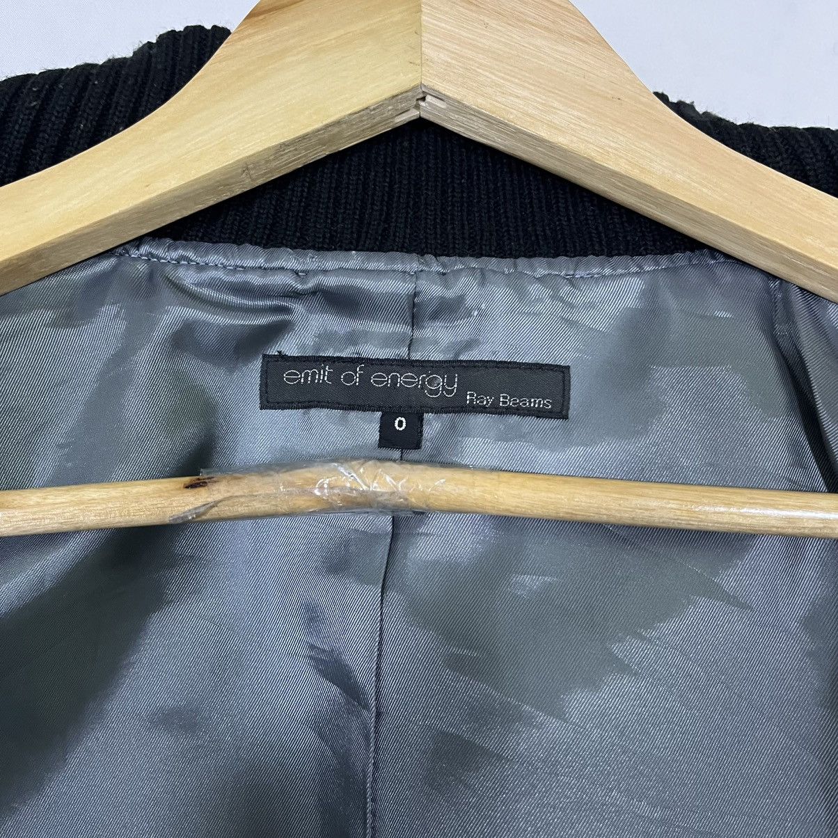 If Six Was Nine EMIT OF ENERGY RAY BEAMS WOOL WORKER STYLE BOMBER JACKET Size S / US 4 / IT 40 - 6 Thumbnail