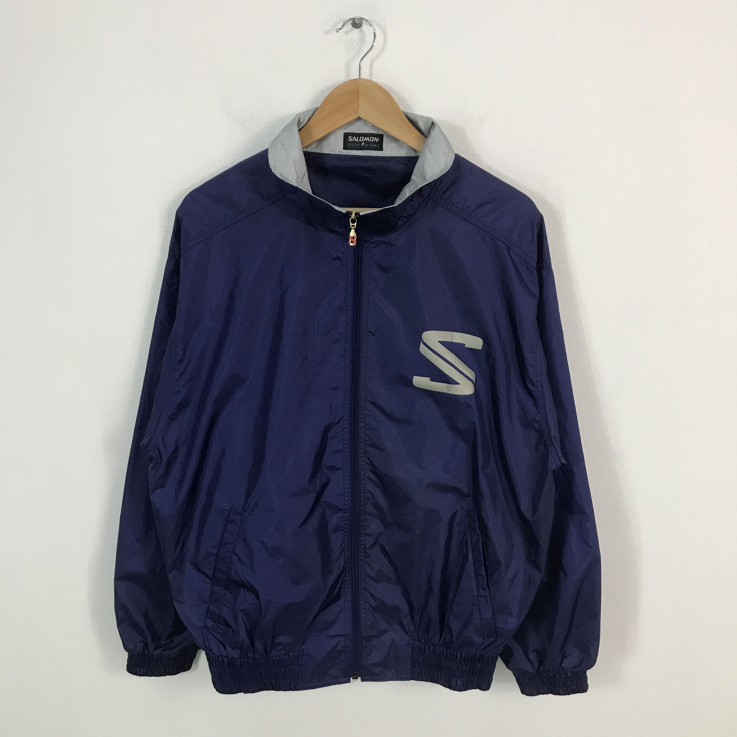 Japanese Brand × Salomon Vtg salomon zipper light jacket Size US L / EU 52-54 / 3 - 2 Thumbnail