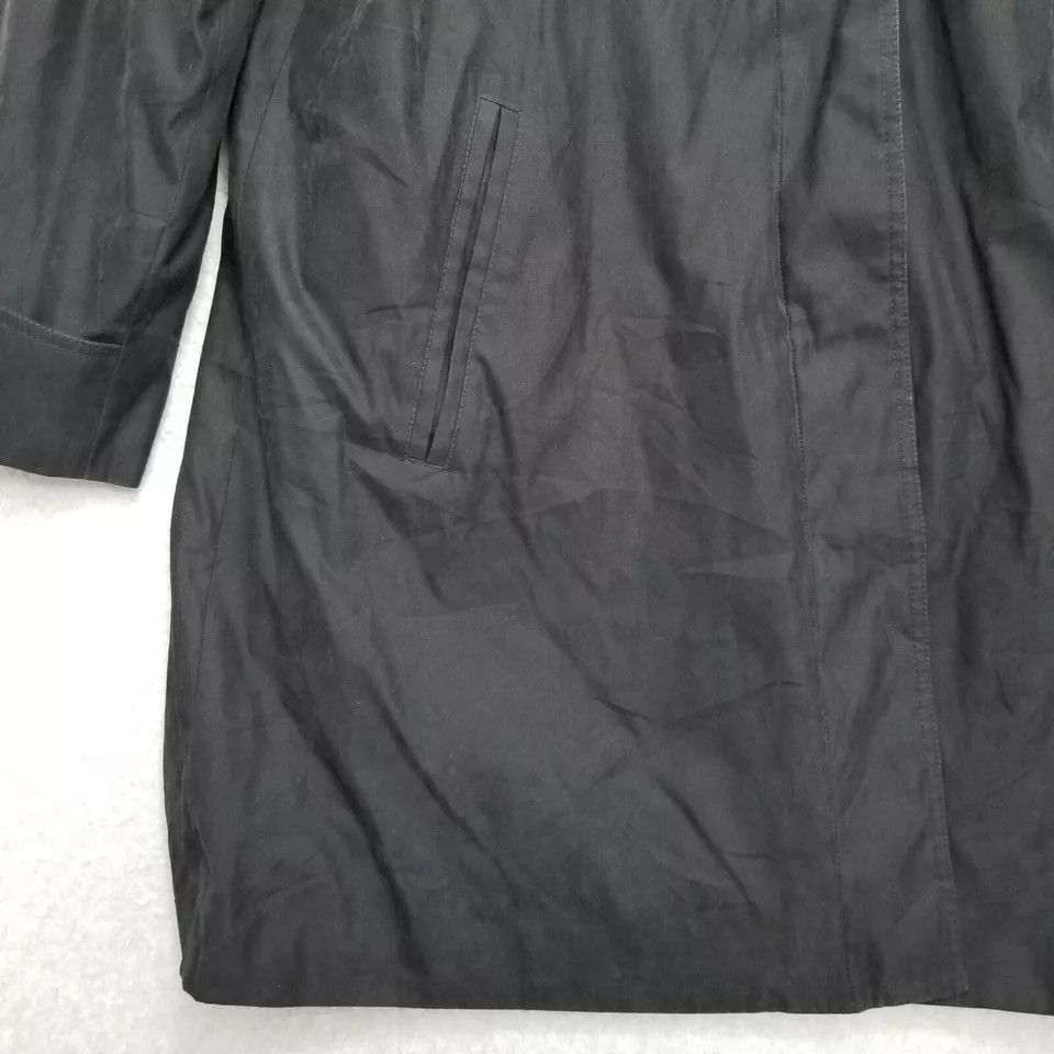 Other Liz Claiborne Parka Jacket Womens Medium Black Buttons Size M / US 6-8 / IT 42-44 - 10 Thumbnail