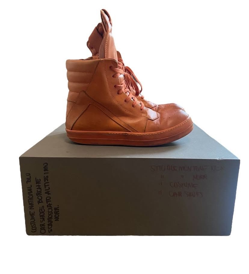 Rick Owens Rick Owens Geobasket “Papaya” SS16 Size US 7.5 / EU 40-41 - 2 Thumbnail