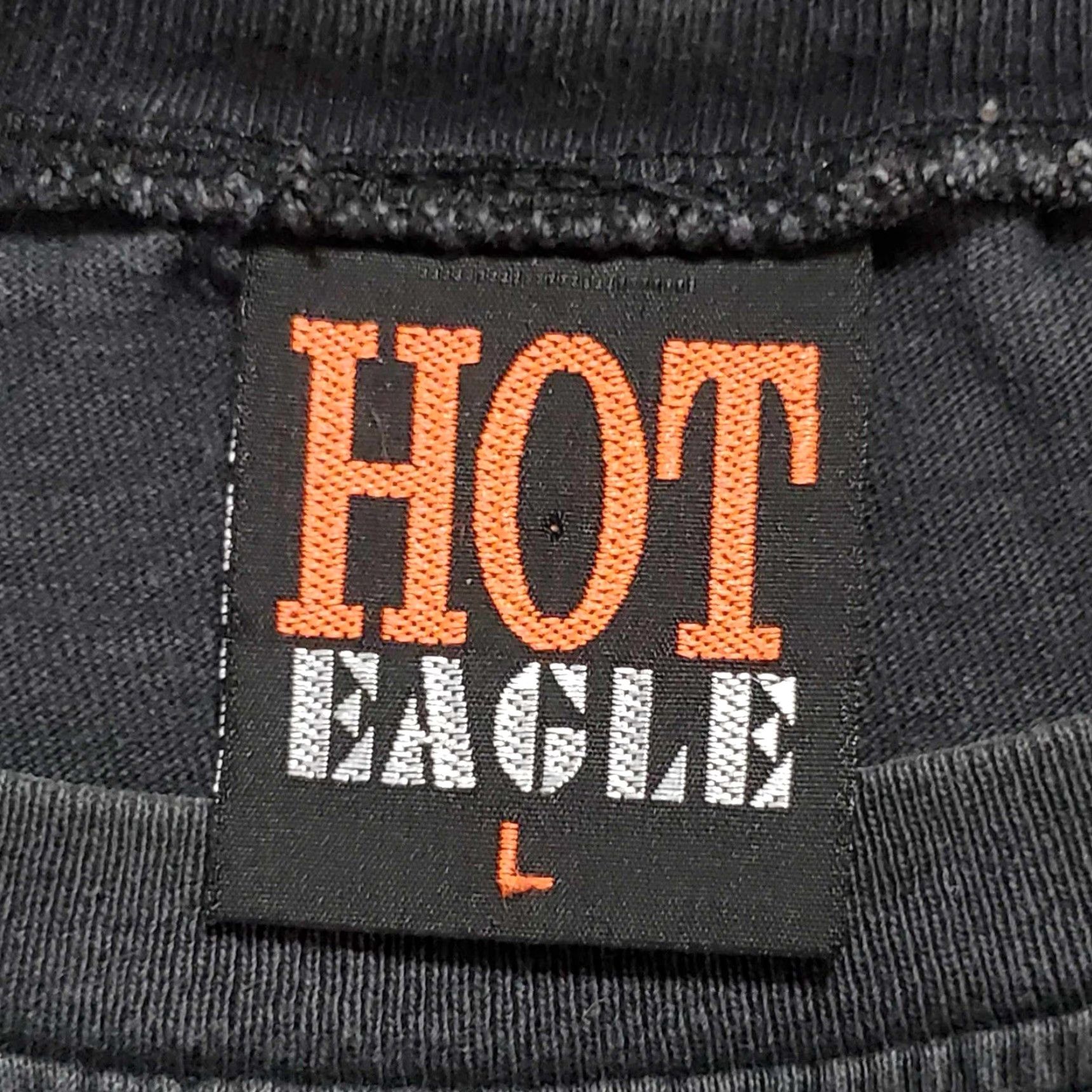 Vintage VINTAGE Hot Eagle T-Shirt Double-Sided Rasta Lion Black Large L 90s Y2K Men Shirt Size US L / EU 52-54 / 3 - 2 Thumbnail