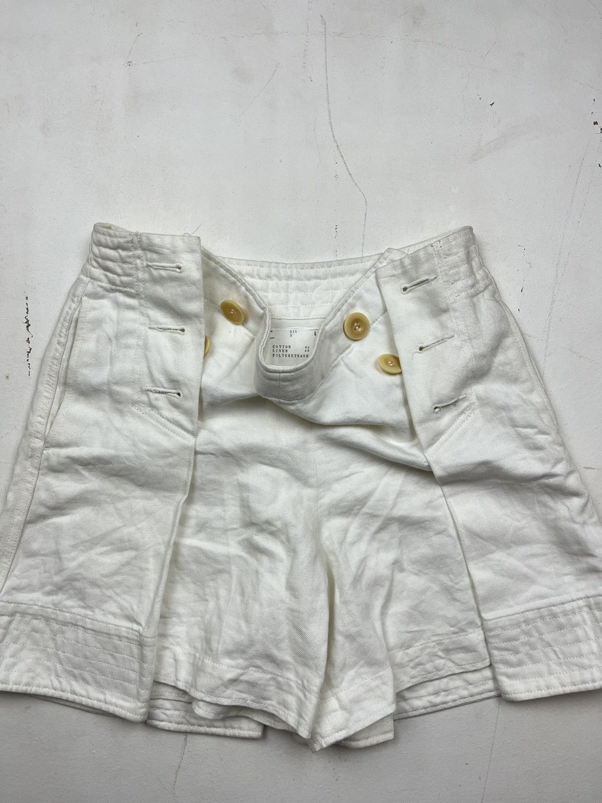 Designer × Sacai sacai Pleated Tailored Shorts Size 30" / US 8 / IT 44 - 5 Thumbnail