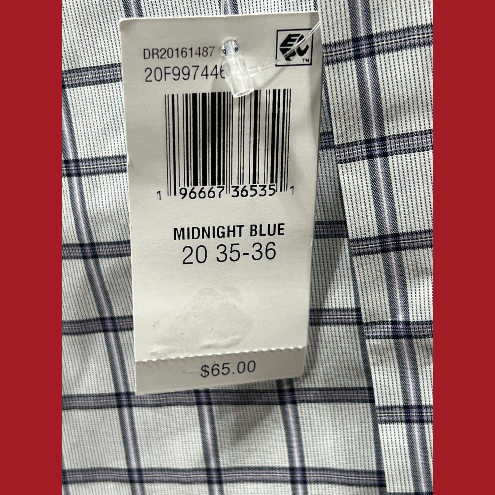 Van Heusen Van Heusen - Stain Shield - Men's Regular Fit Stretch Fabric Size ONE SIZE - 11 Thumbnail