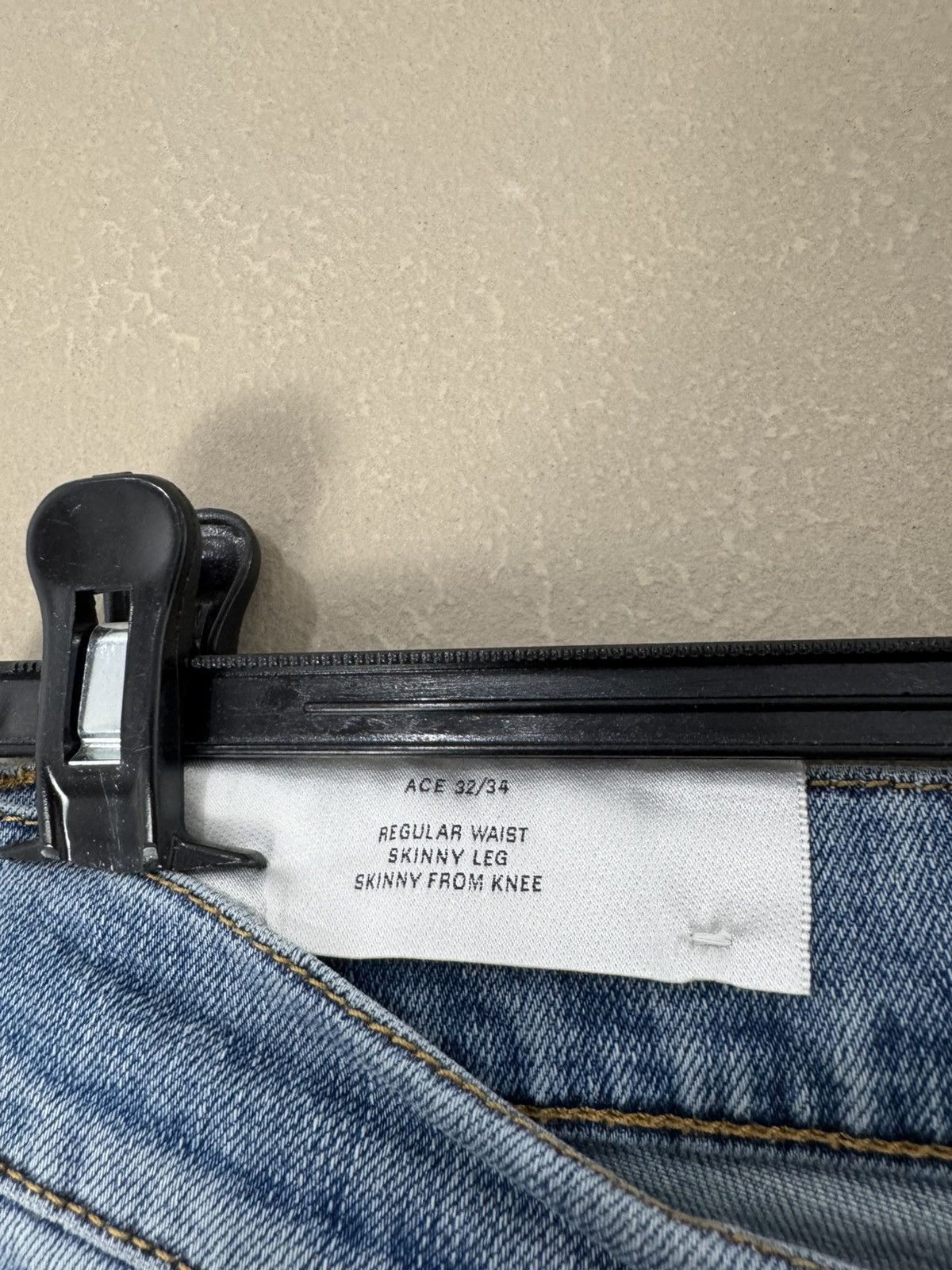 Acne Studios Acne Studios Ace LT Prince Light-wash Denim Jeans 28/32 Size US 32 / EU 48 - 5 Thumbnail