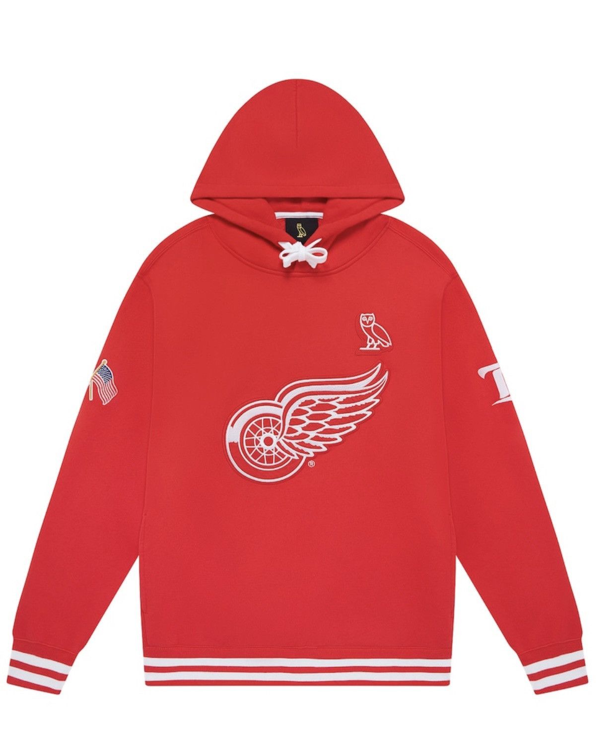 NHL × October's Very Own OVO X NHL Detroit Red Wings Hoodie Size US XL / EU 56 / 4 - 1 Thumbnail