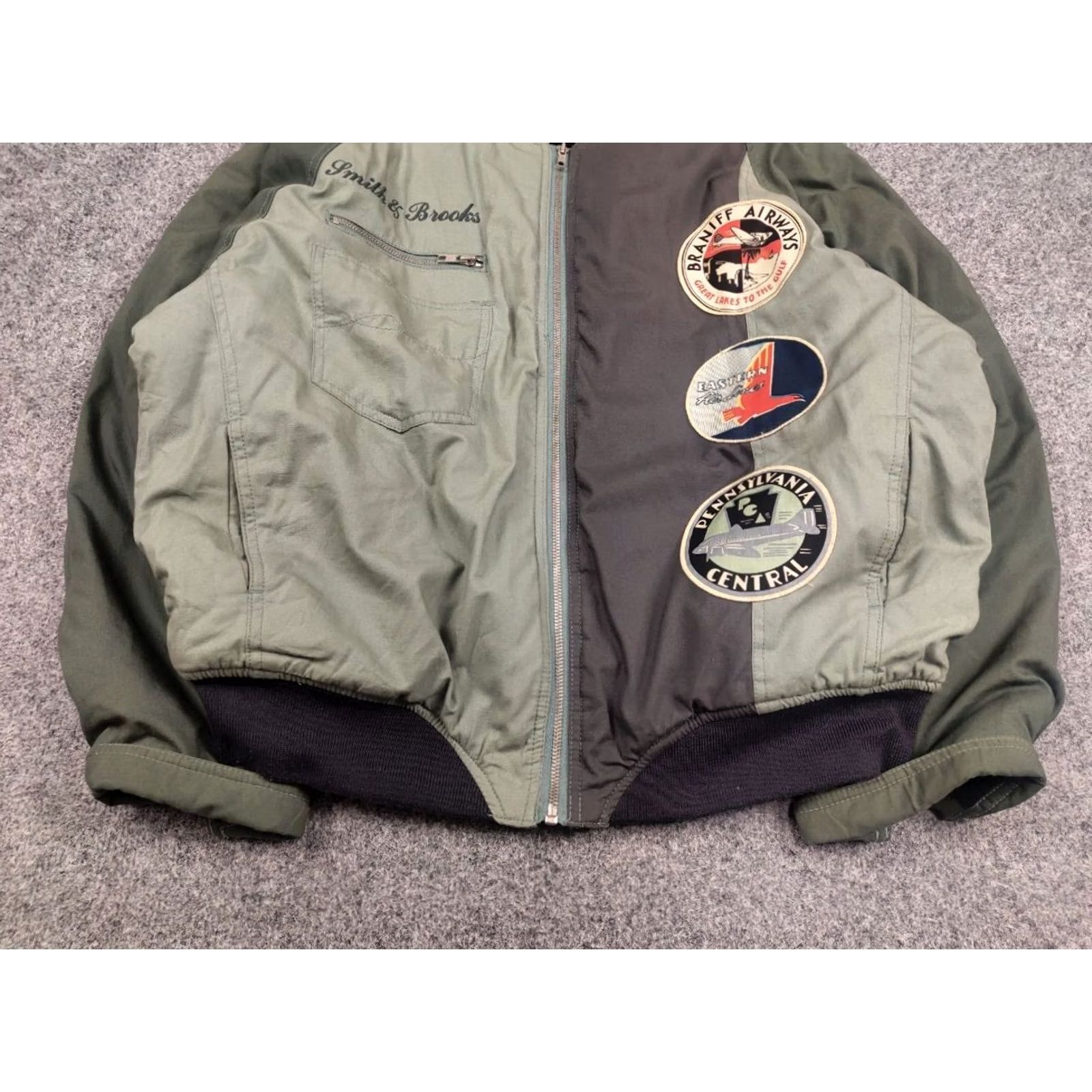 Logo 7 Vintage Pennsylvania Central Patsh Logo Bomber Jacket Nike Style Shirt Size US L / EU 52-54 / 3 - 5 Thumbnail