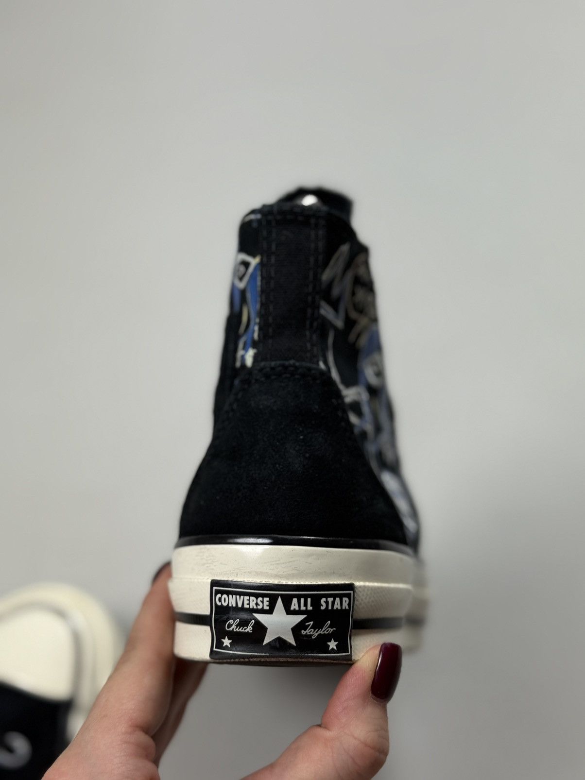 Converse Converse Jean-Michel Basquiat Chuck Taylor High Top Sneakers Size US 7 / IT 37 - 20 Thumbnail