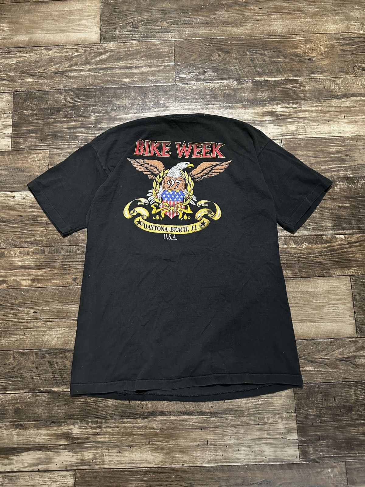 Harley Davidson 97 Bike Week Chainsaw Man Tee Size US XL / EU 56 / 4 - 4 Thumbnail