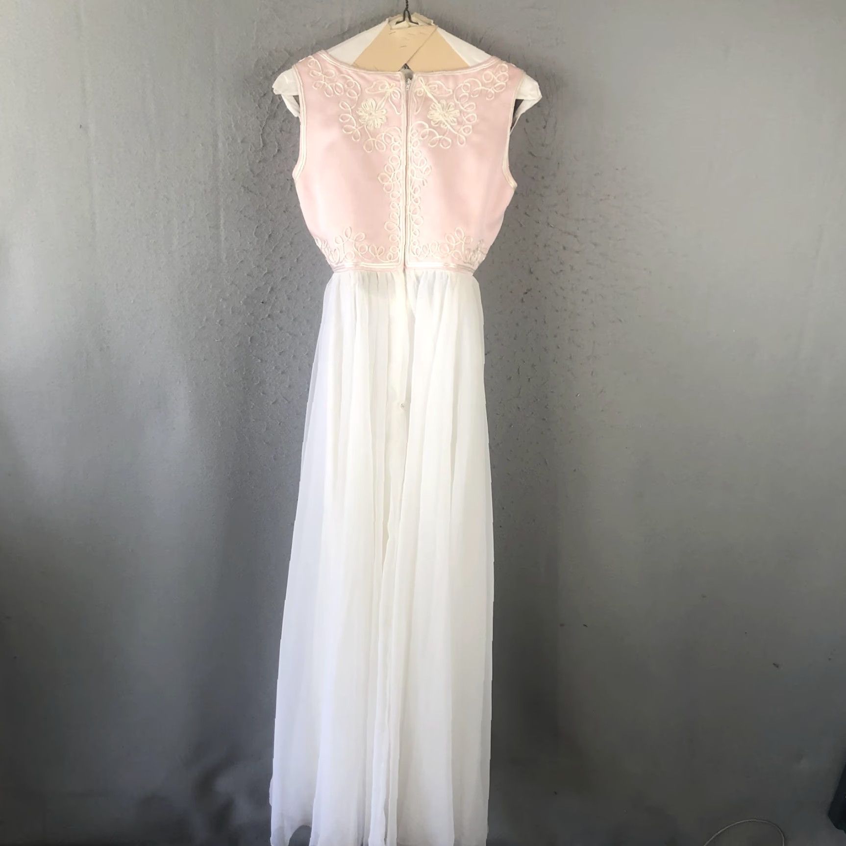 Vintage VINTAGE Jack Bryan Dress Womens Medium Embroidered Gown Jacket Formal 60s Size M / US 6-8 / IT 42-44 - 3 Thumbnail