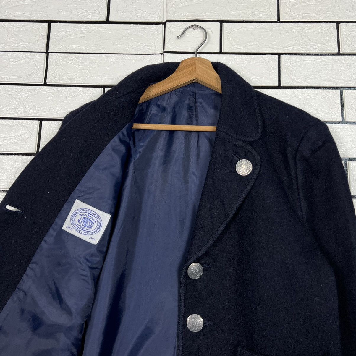 J. Press Vintage 90's J.PRESS Wool Blend Formal Jacket #4145-C189 Size M / US 6-8 / IT 42-44 - 9 Thumbnail
