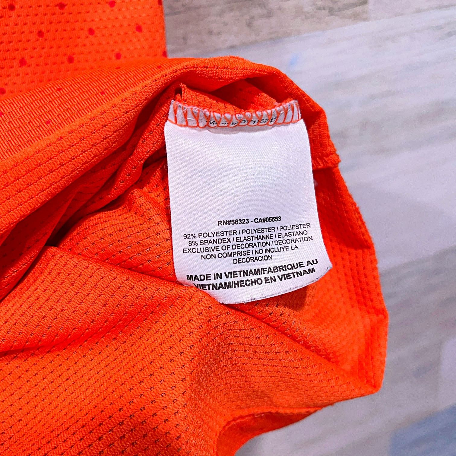 Nike Nike Golf Tour Performance Sleeveless Polo Orange Polka Dot Size S / US 4 / IT 40 - 7 Thumbnail