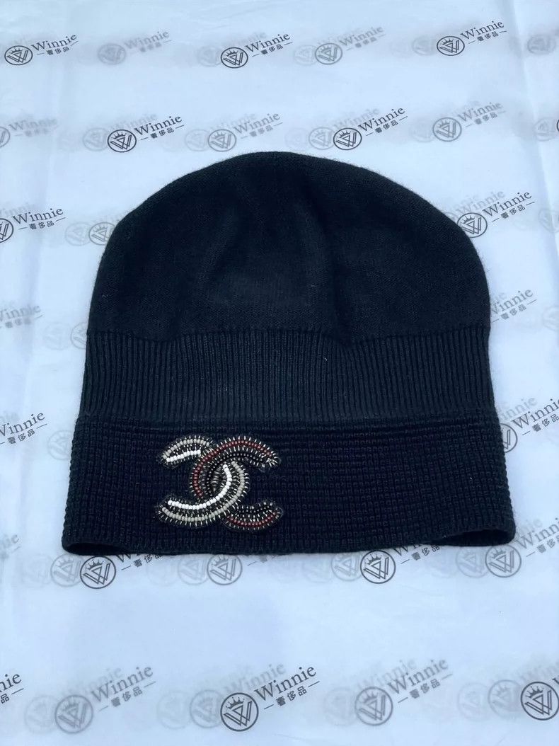 Chanel Chanel 23A handicraft workshop beaded logo black knitted co Size ONE SIZE - 8 Thumbnail