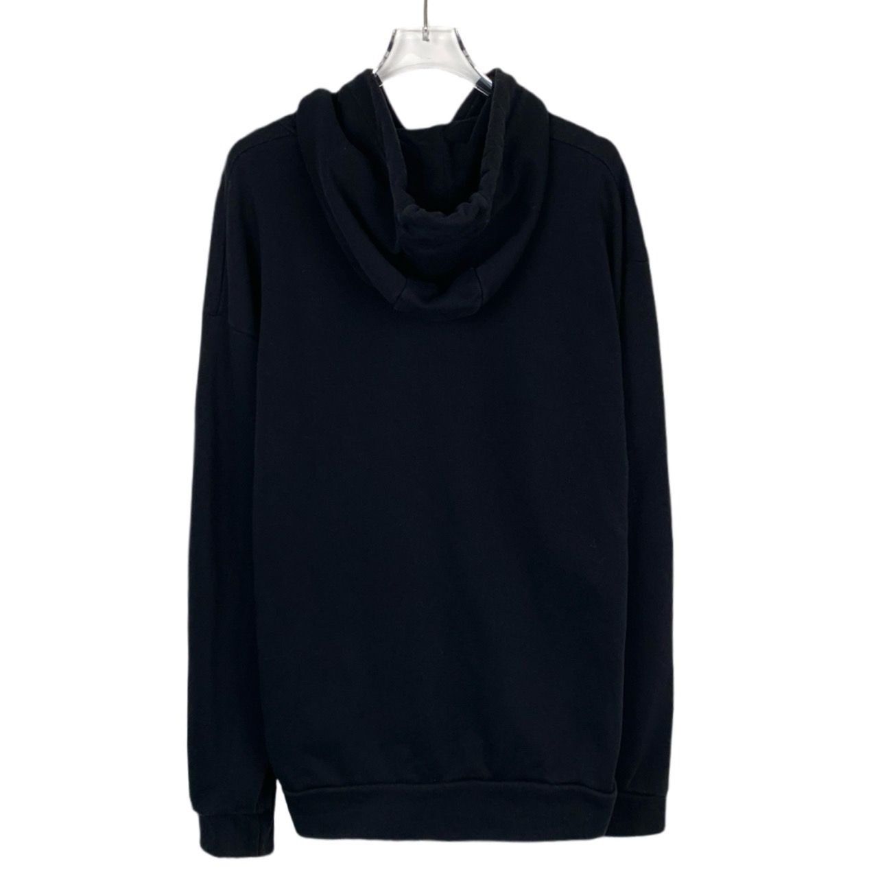 Emporio Armani Emporio Armani Black Hoodie Sweatshirt W/ Little Monster Vel Size L / US 10 / IT 46 - 7 Thumbnail