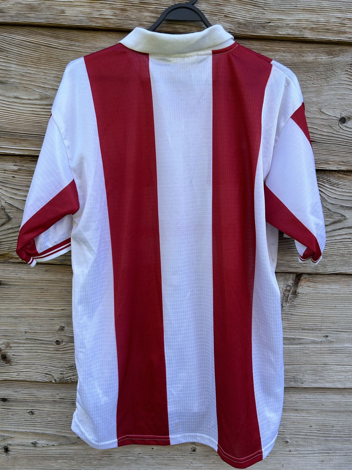 Puma 90s Vintage Puma Olympiacos Fc Unreleased Soccer Jersey Size US L / EU 52-54 / 3 - 8 Thumbnail
