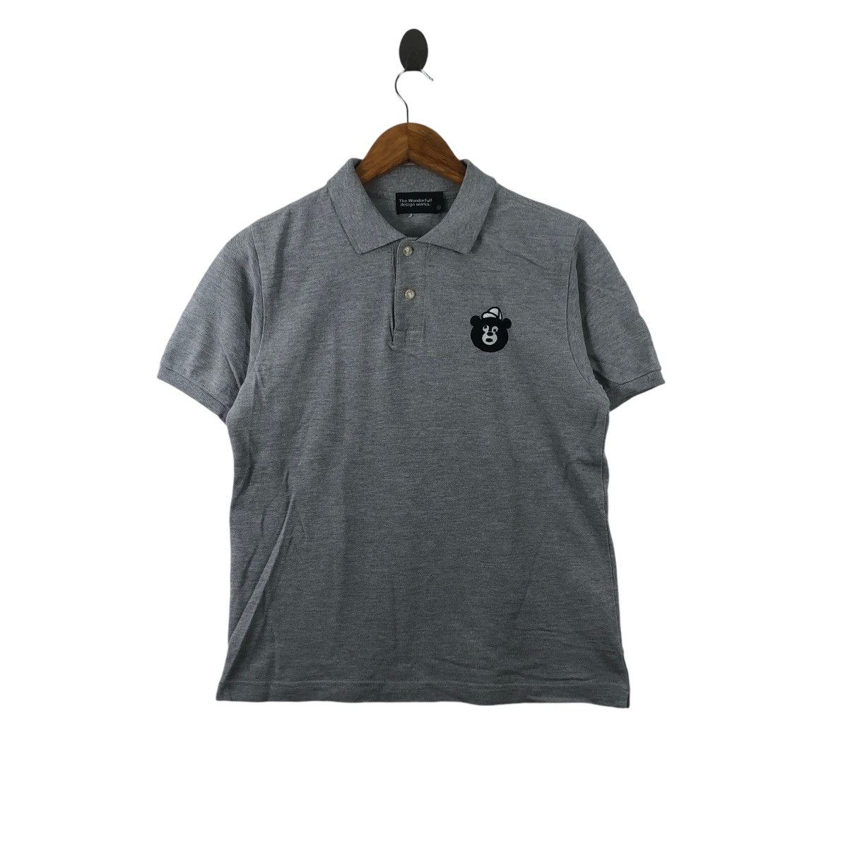 Beams Plus Vintage BEAMS PLUS ART WDW Wonderful Design Polo Tee Shirt Size US M / EU 48-50 / 2 - 1 Thumbnail