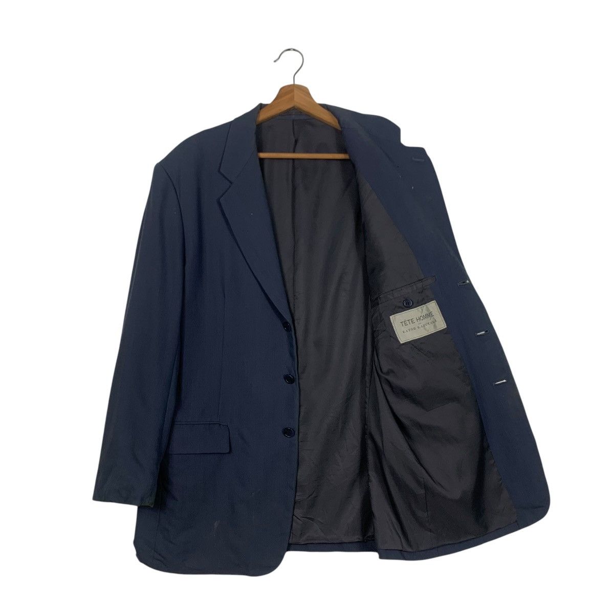 Tete Homme TETE HOMME par Katoh Kazutaka Blazer Suit Jacket #1823-C22 Size US L / EU 52-54 / 3 - 9 Thumbnail