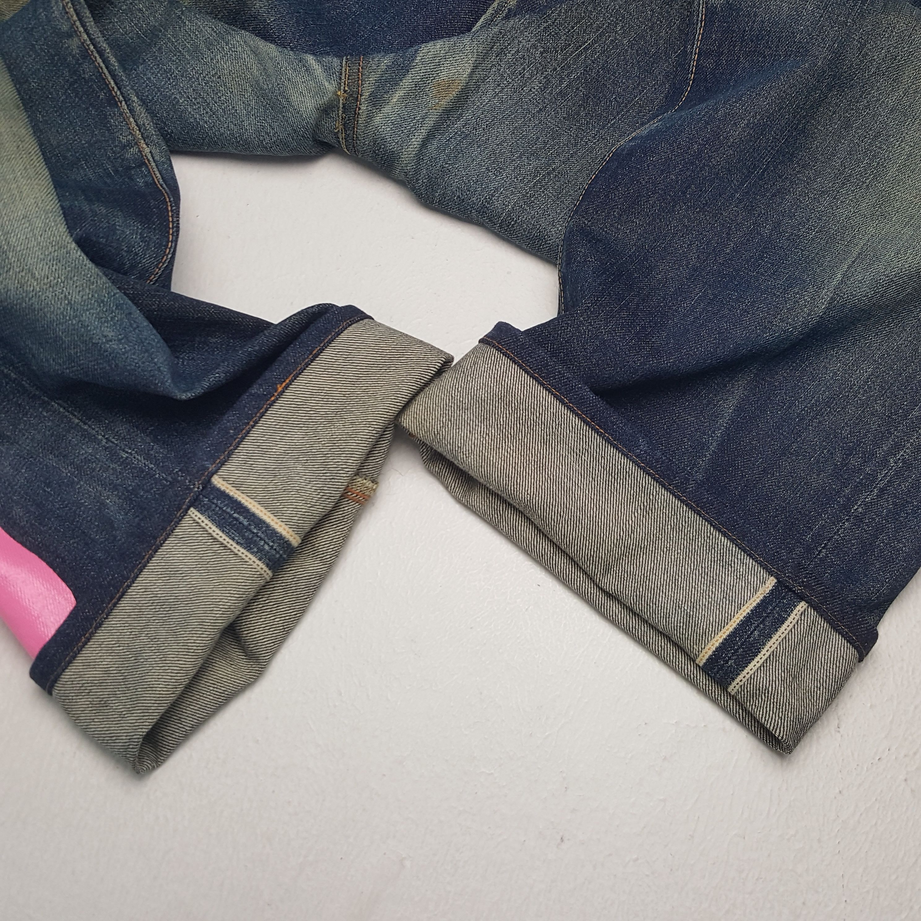 Evisu × Japanese Brand × Vintage Vintage Evisu Selvedge Japanese Daicock Custom Denim Jeans Size US 29 - 14 Thumbnail