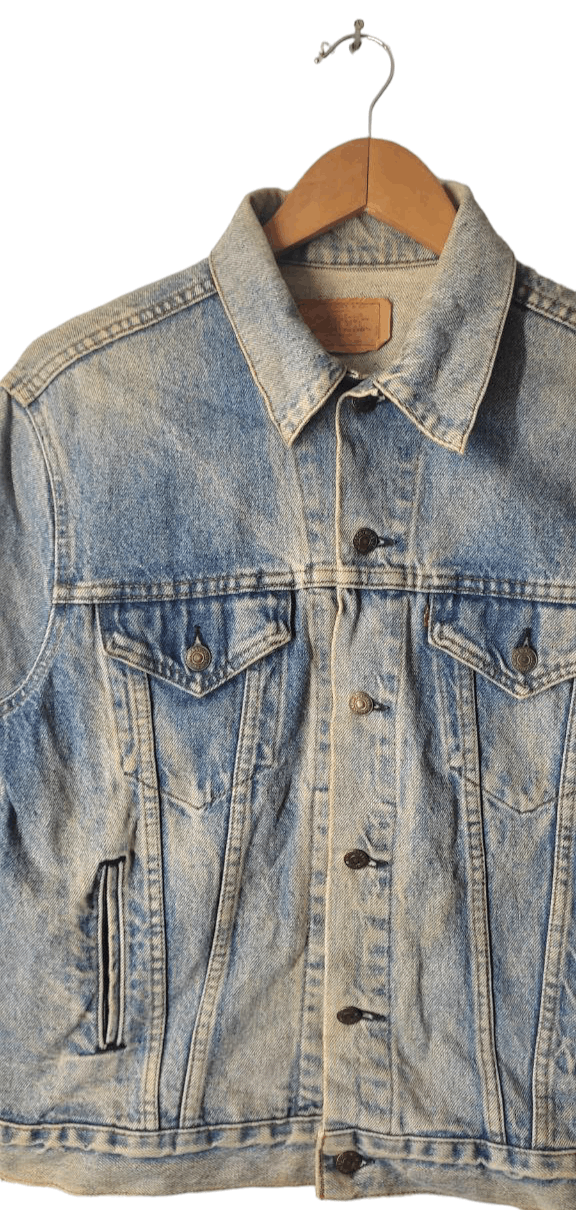 Levi's VINTAGE LEVIS SMALL E DENIM JACKET MADE IN USA Size US S / EU 44-46 / 1 - 3 Thumbnail