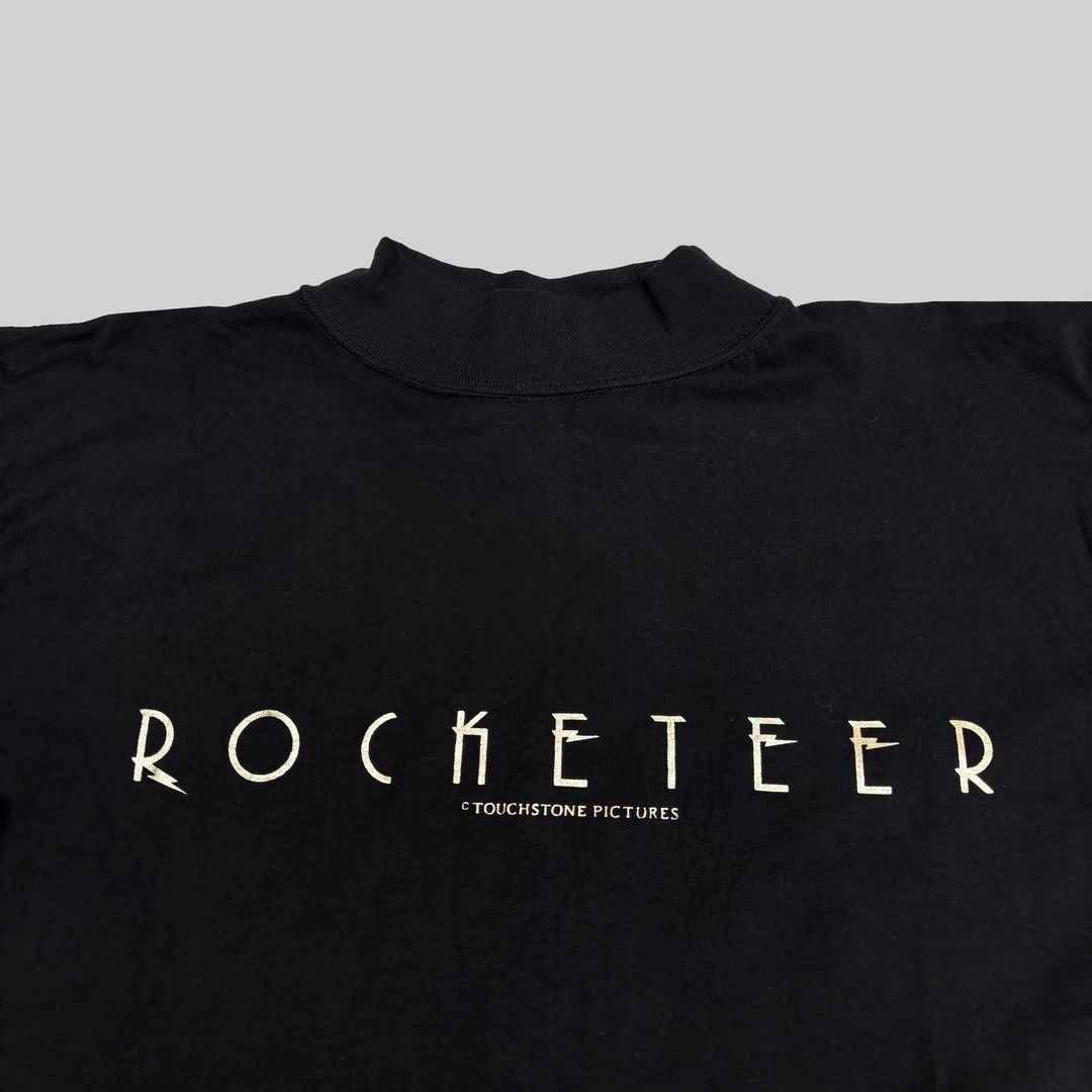 Disney × Vintage Rocketeer 1991 90s Vintage Disney Movie L/S Promo T-Shirt Size US L / EU 52-54 / 3 - 2 Thumbnail