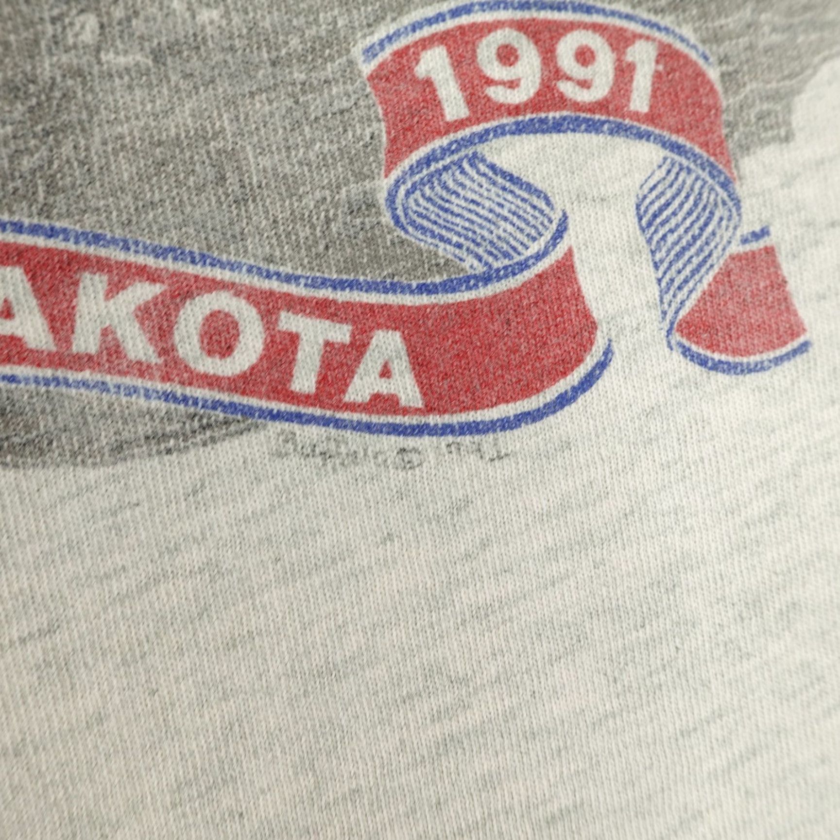 Fruit Of The Loom Vintage Mount Rushmore Shirt Mens 2XL Gray 50th Anniversary South Dakota 90s Size US XXL / EU 58 / 5 - 5 Thumbnail