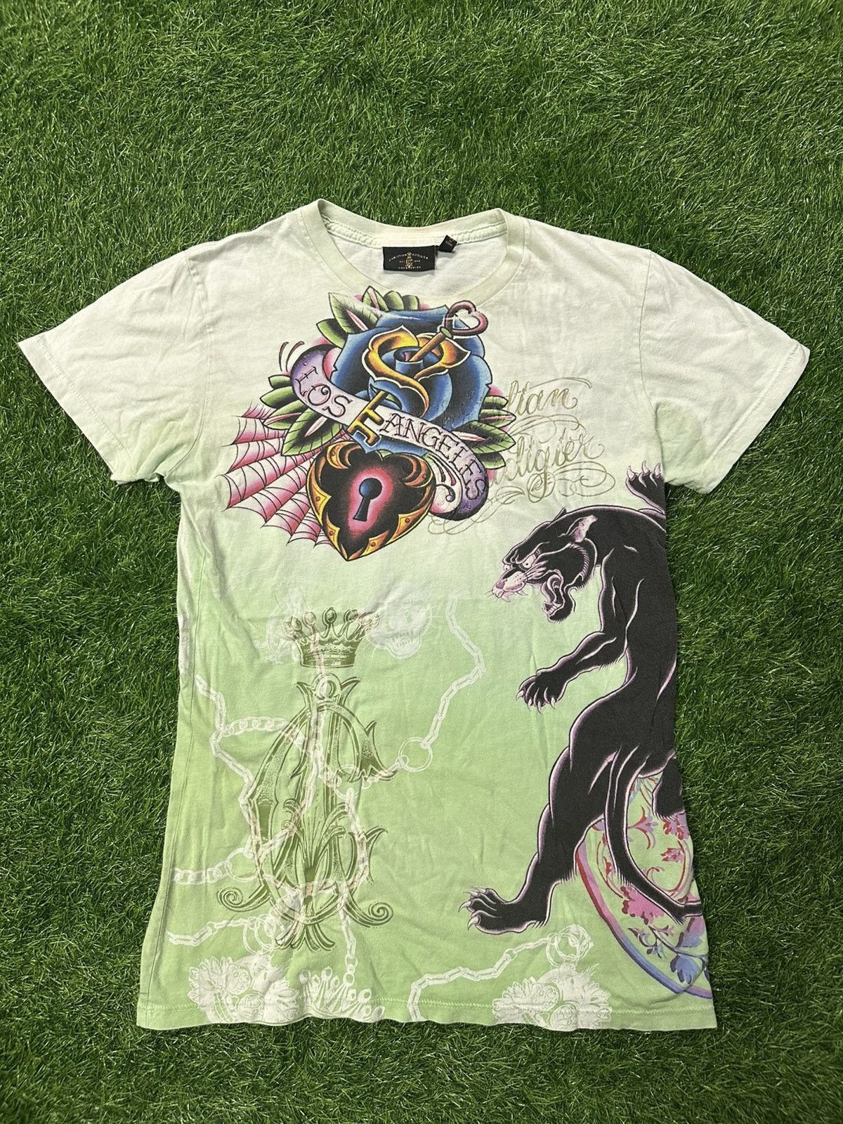 Christian Audigier Christian Audigier Los Angeles Tee Shirt Size Large Size L / US 10 / IT 46 - 1 Thumbnail