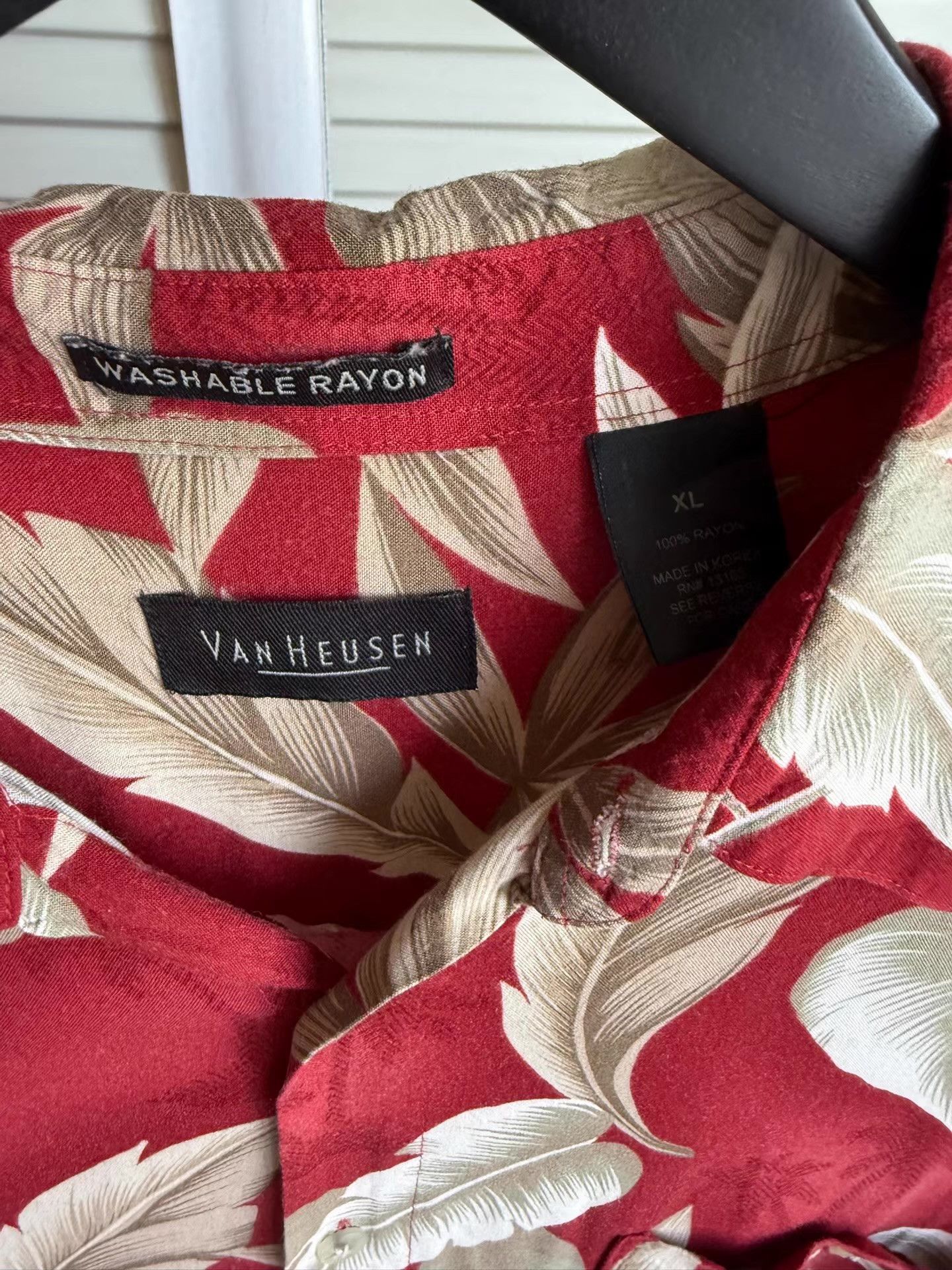 Vintage Vintage Hawaiian Floral Shirt Q17 Size US XL / EU 56 / 4 - 3 Thumbnail