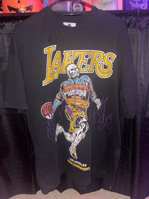 Warren Lotas Warren Lotas Lakers Lebron James 2020 Champs Shirt