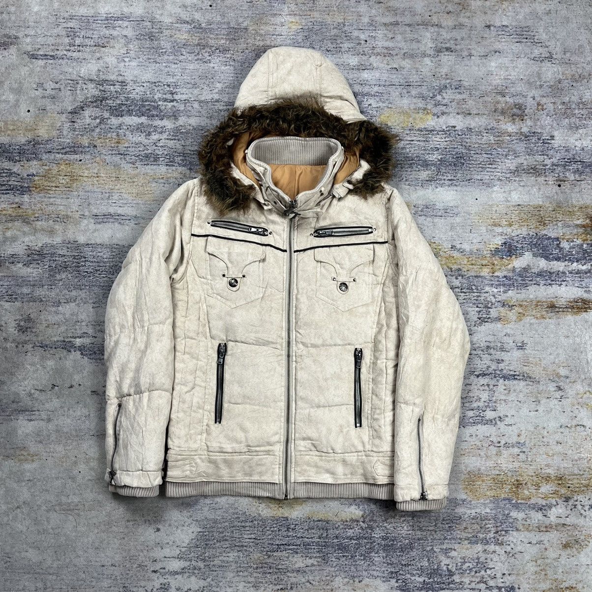 14th Addiction Encorehour puffer detachable hood and fur jacket Size US M / EU 48-50 / 2 - 1 Thumbnail