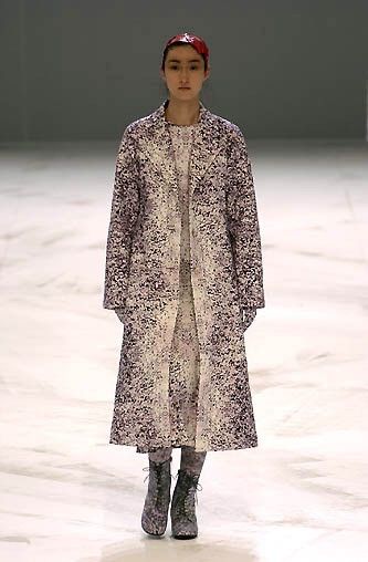 Issey Miyake Issey Miyake AW01 Marble Pattern Coat Size US M / EU 48-50 / 2 - 2 Thumbnail