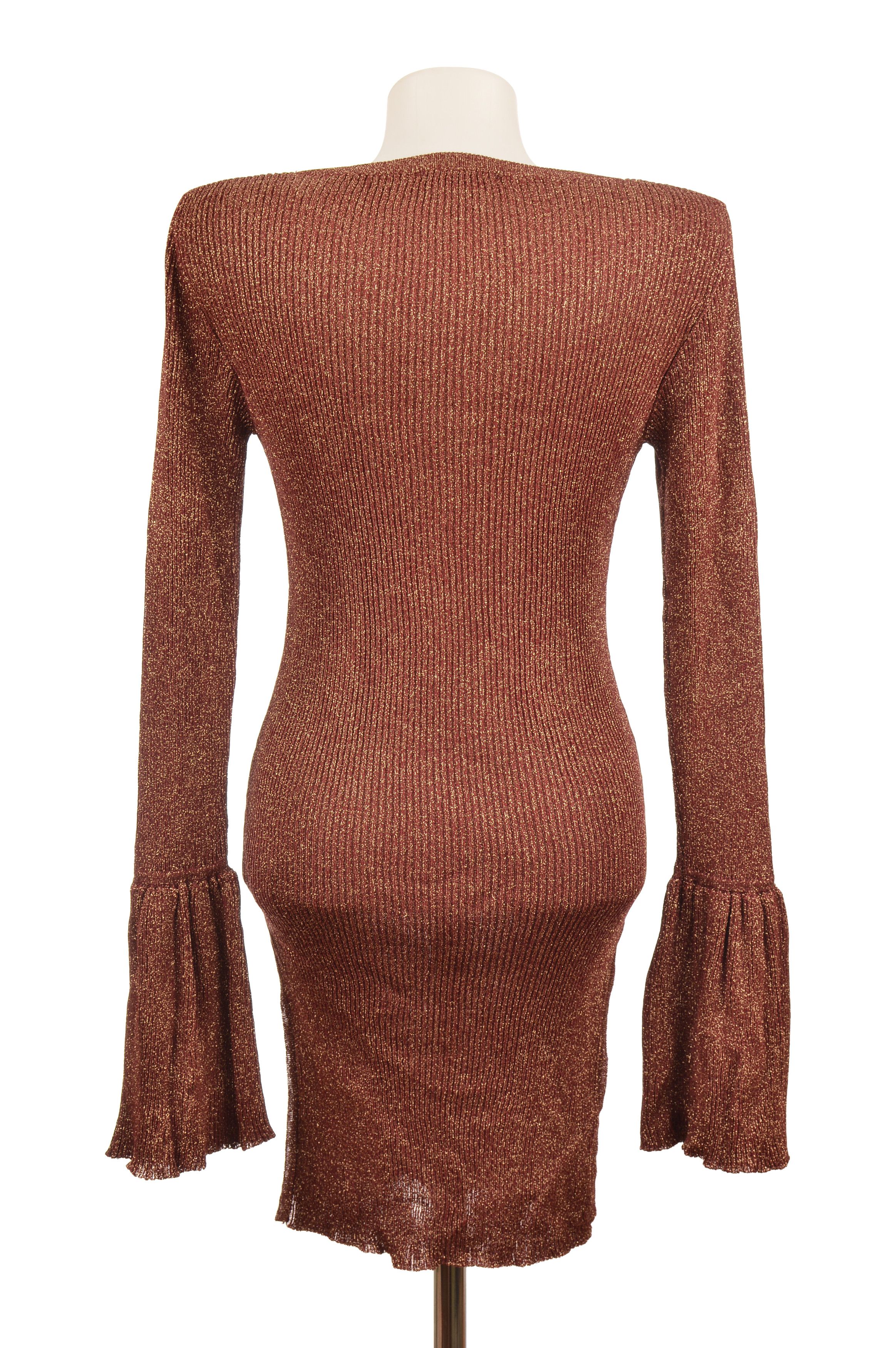 Baum und Pferdgarten Baum und Pferdgarten Dessin Viscose Blend Dress Size M / US 6-8 / IT 42-44 - 4 Thumbnail