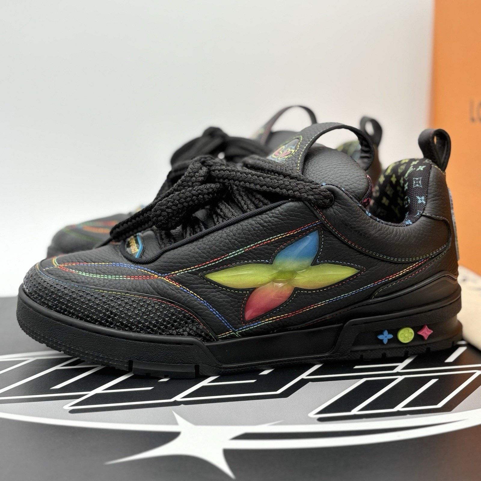 Louis Vuitton Louis Vuitton Skate ' Black Multicolor ' | SUPER CLEAN! Size US 10.5 / EU 43-44 - 1 Thumbnail