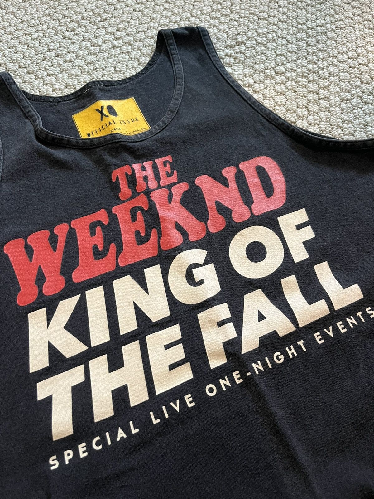 XO The Weeknd XO Official Issue King of the Fall Tank Top Size US M / EU 48-50 / 2 - 5 Thumbnail