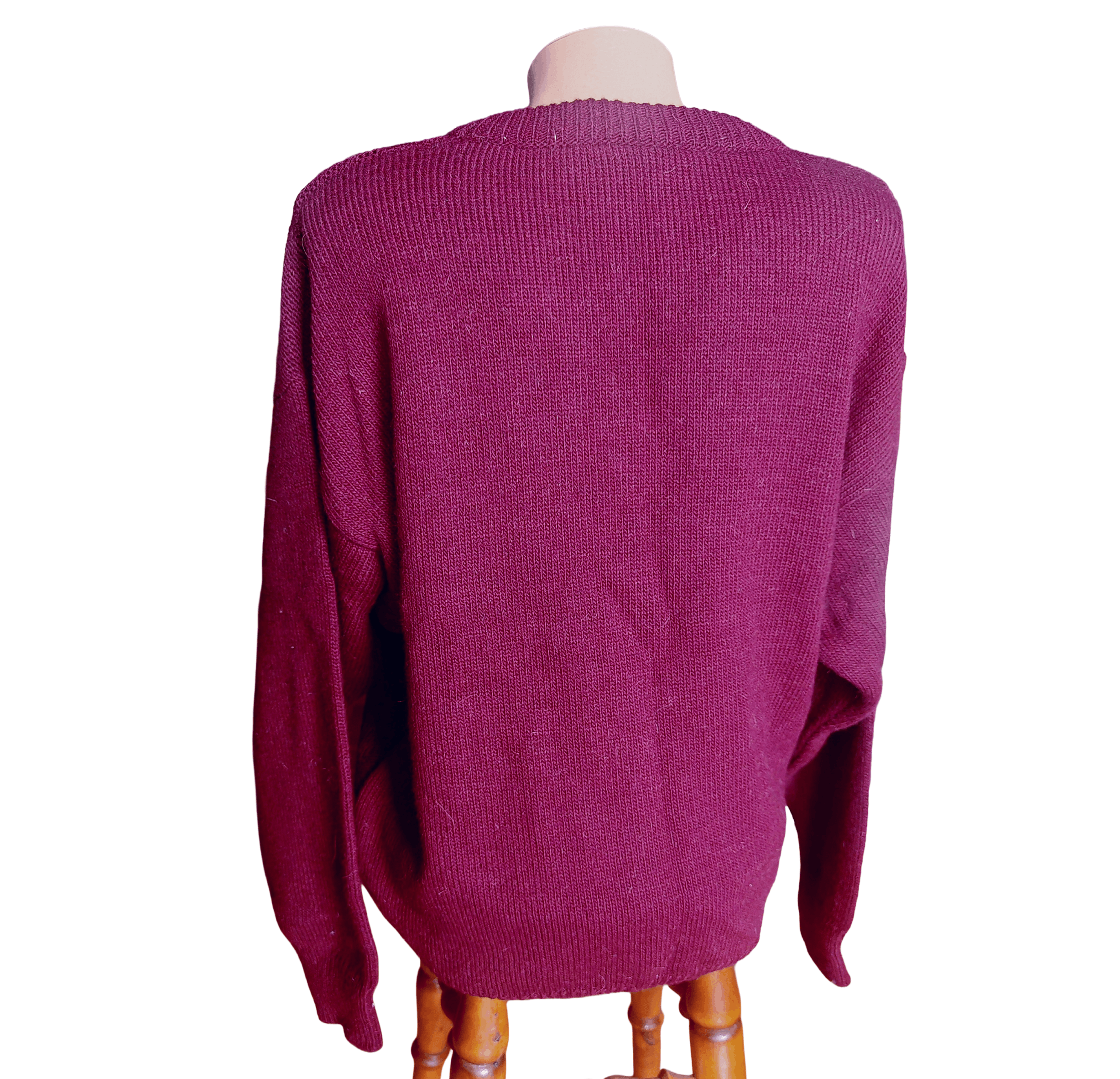 Other VTG Monte Carlo Men's Burgundy Pullover Sweater Size US M / EU 48-50 / 2 - 7 Thumbnail