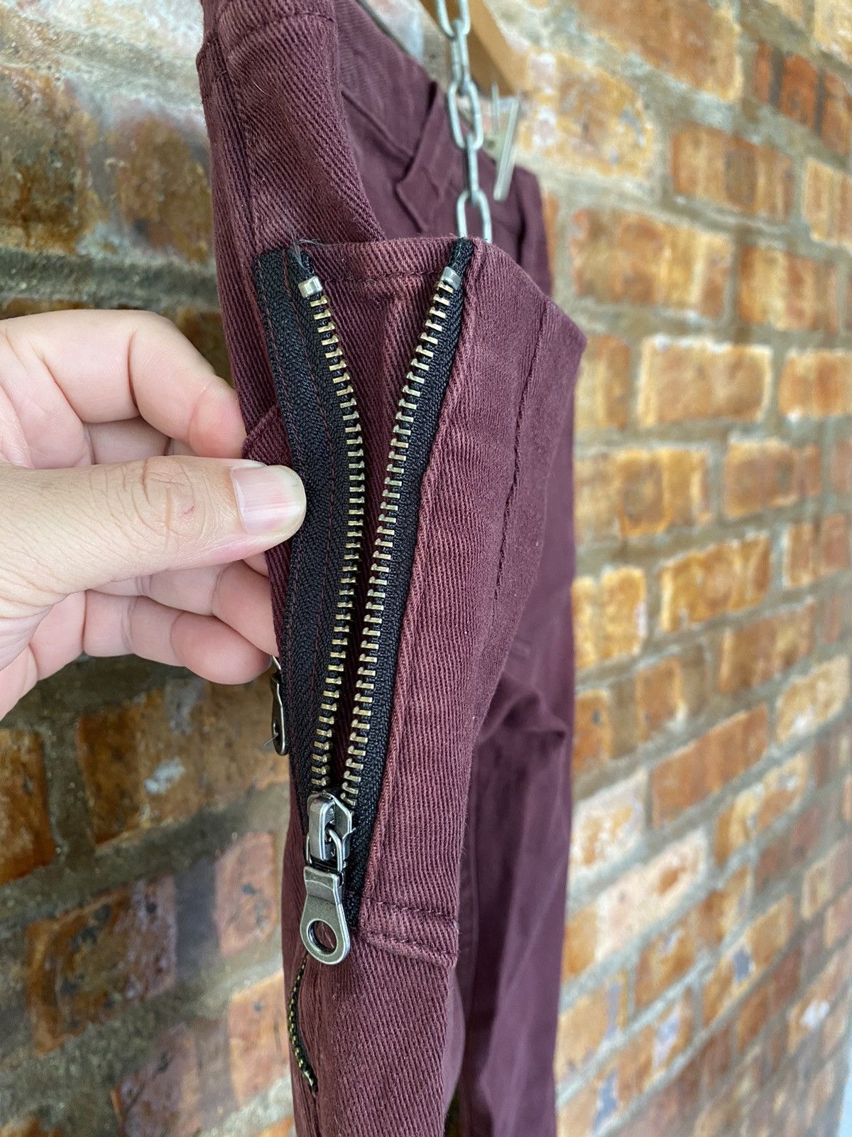 PPFM y2K PPFM Multizipper pocket pants Size US 31 - 10 Thumbnail