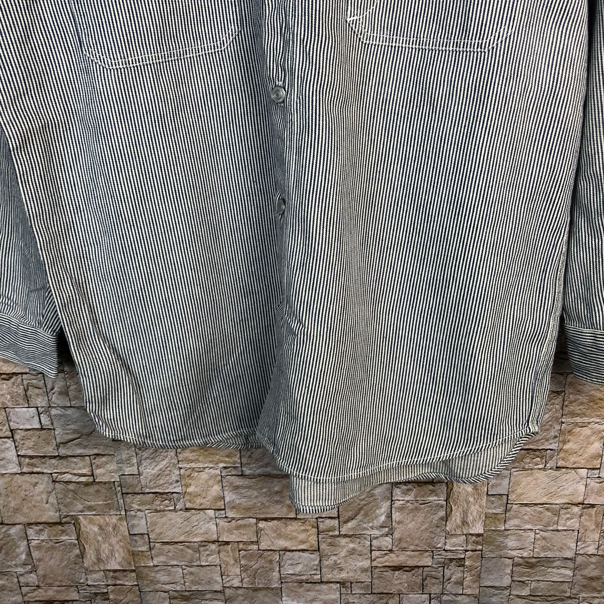 Vintage Elevis Presley Stripe Grey #A398 Size US M / EU 48-50 / 2 - 6 Thumbnail