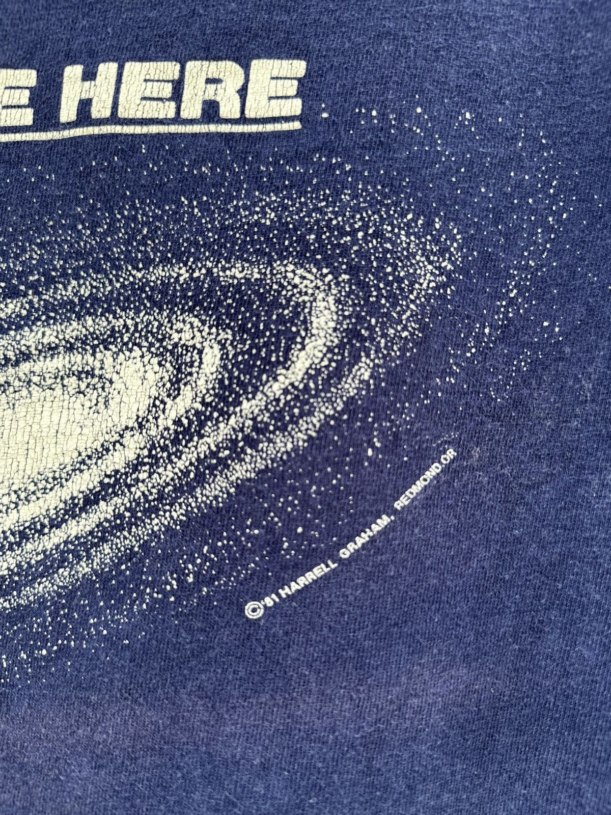 Arts & Science Vintage 90s YOU ARE HERE 81 Harrell Graham Sun Faded Tee Size US XL / EU 56 / 4 - 3 Thumbnail