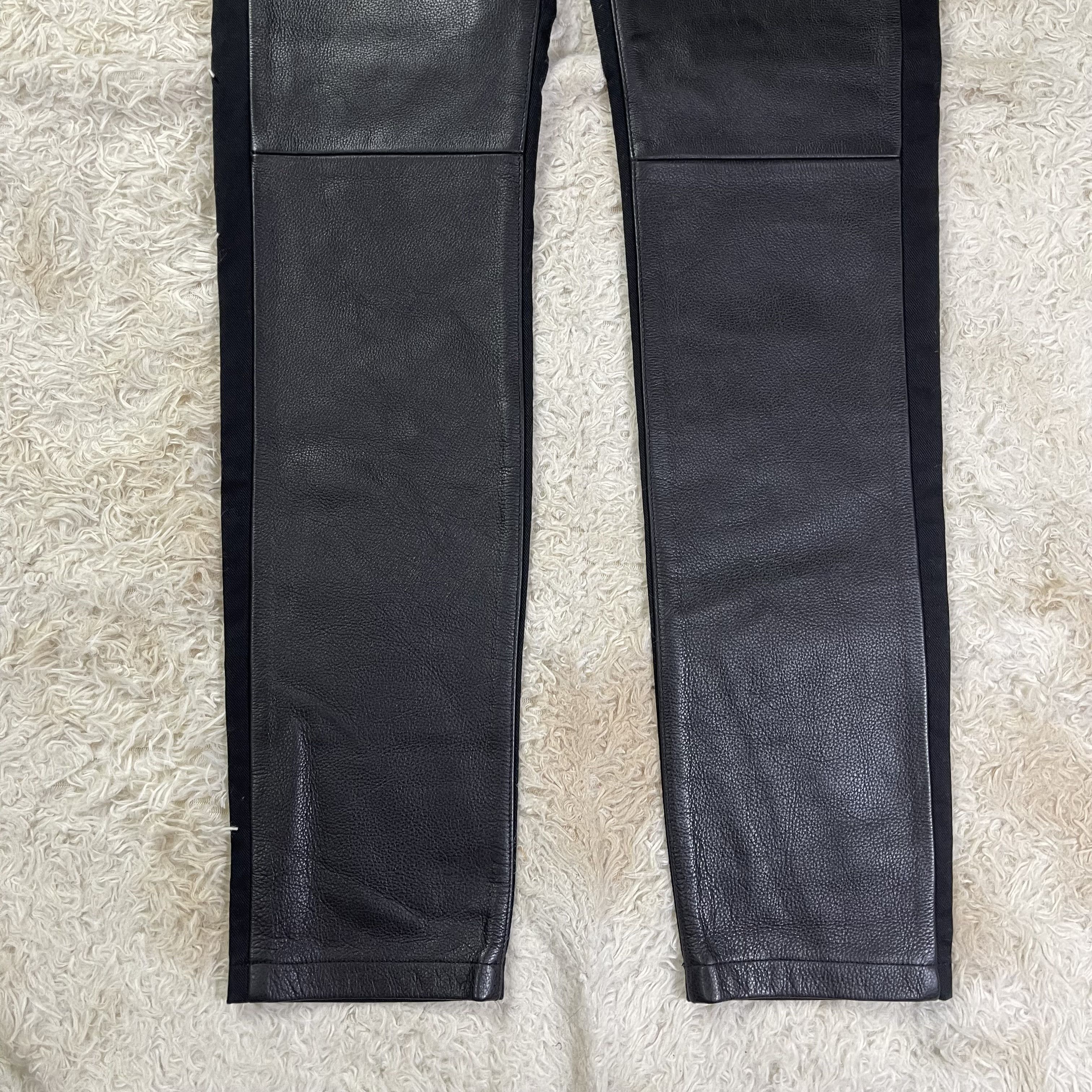 Alexander McQueen Alexander Mcqueen Leather Pants Size US 30 / EU 46 - 2 Thumbnail