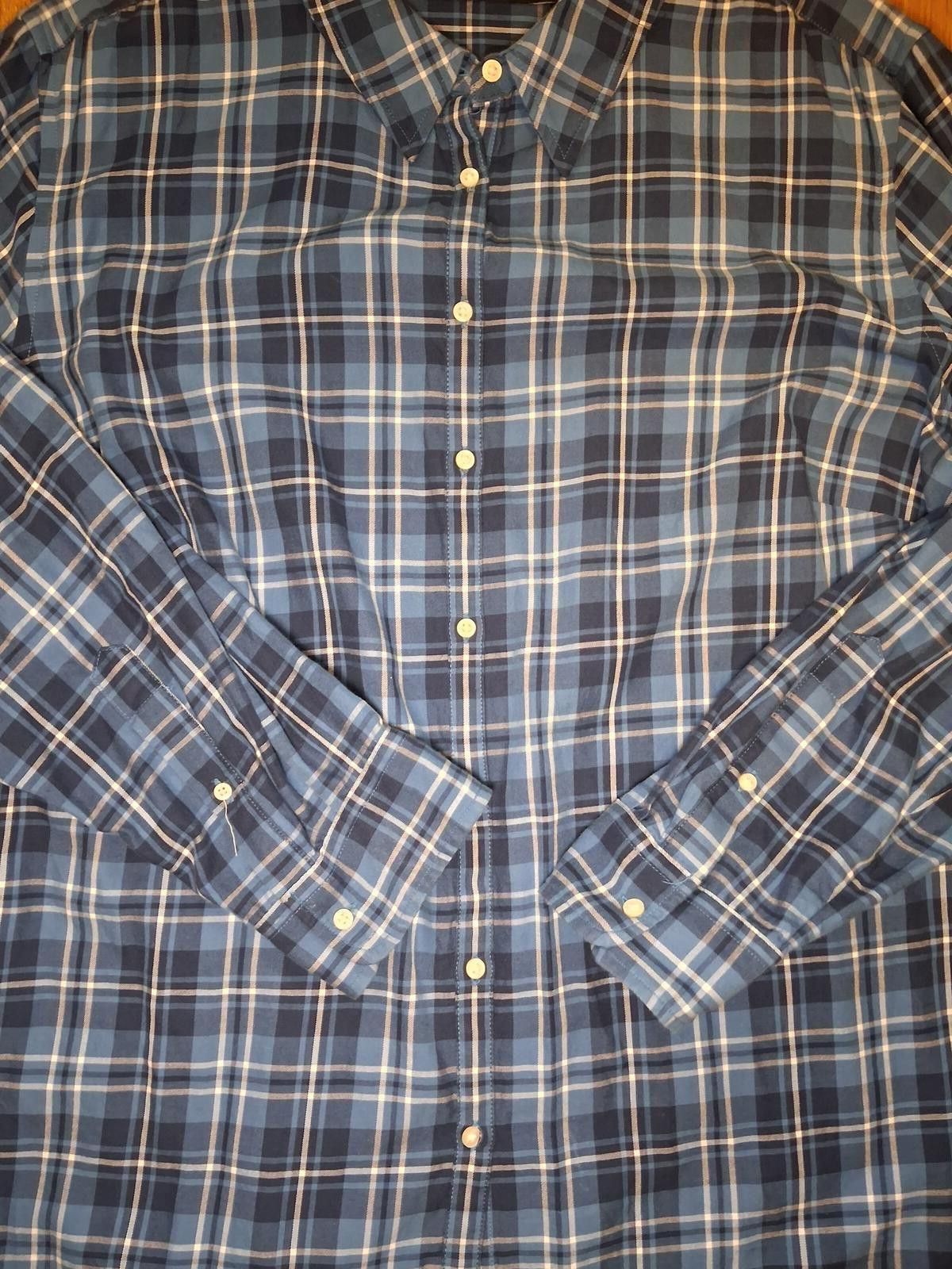 Polo Ralph Lauren Ralph Lauren Button Up Shirt Womens 3XL Blue Plaid Cotton Size 3XL / US 20-22 - 4 Thumbnail