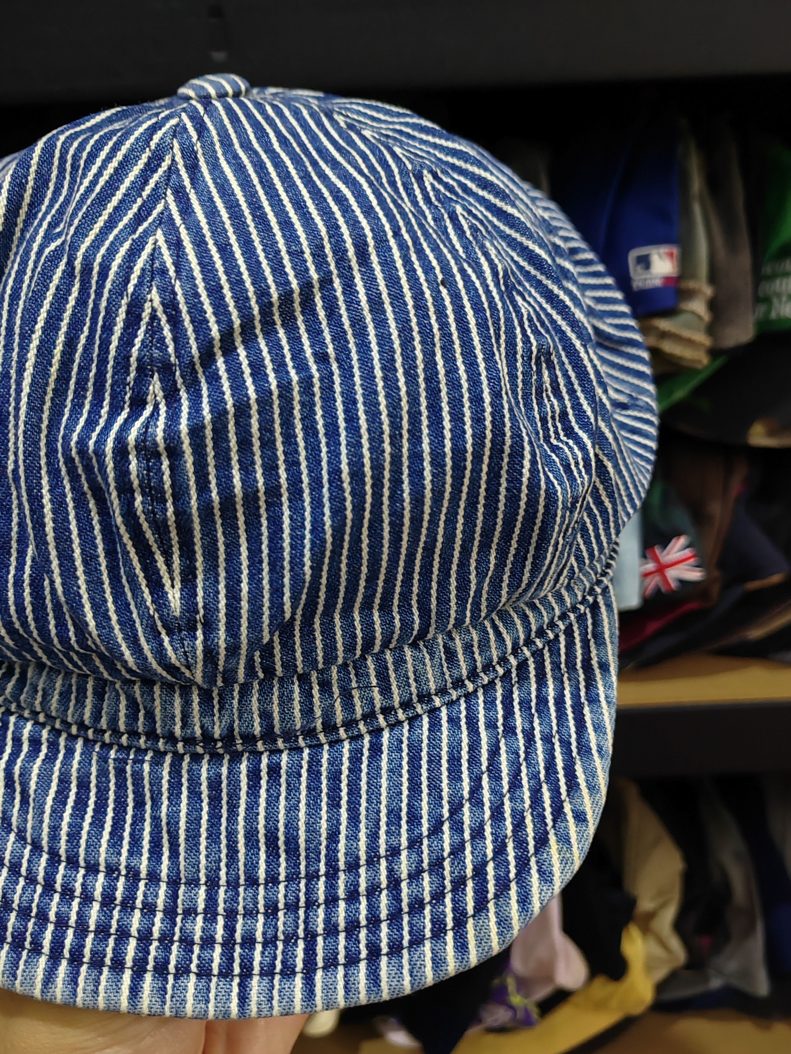 Japanese Brand Vintage Hickory Style Cap Hat Size ONE SIZE - 3 Thumbnail