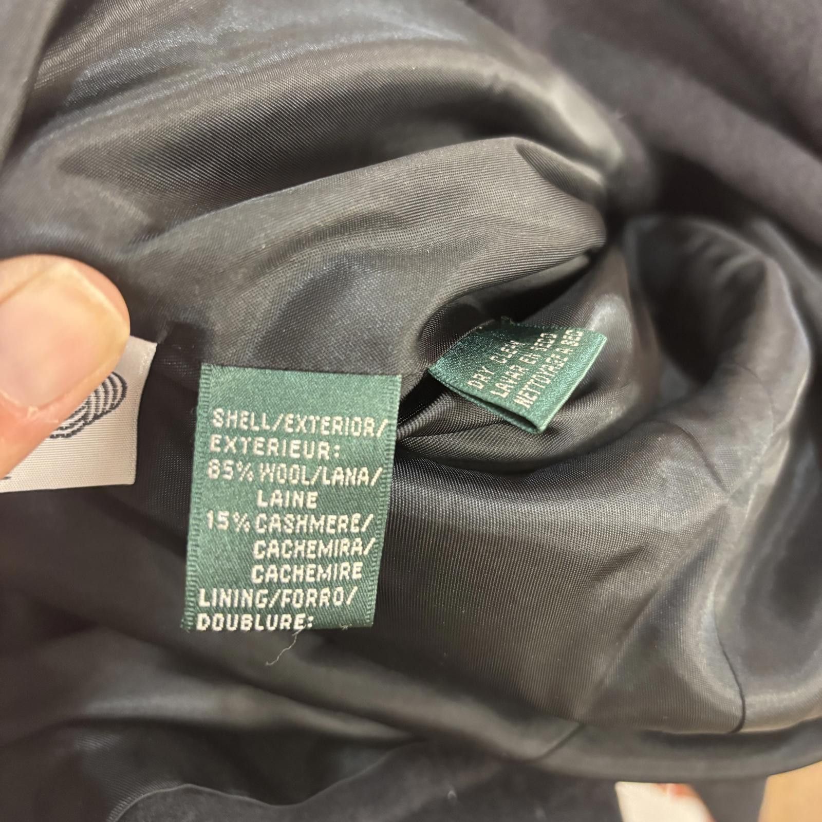 Lauren Ralph Lauren Lauren by Ralph Lauren wool coat size 16 Size XXL / US 16-18 / IT 52-54 - 8 Thumbnail