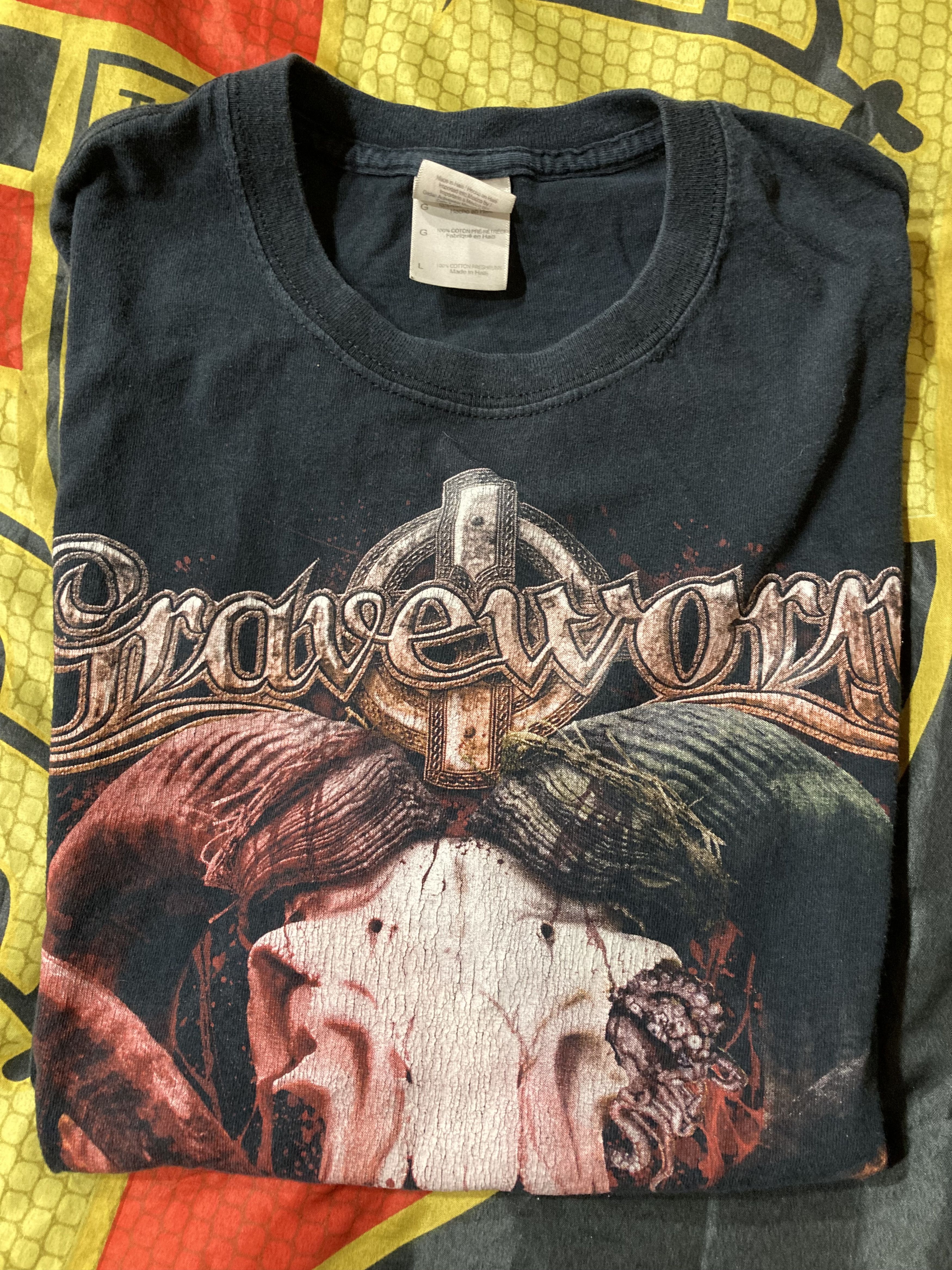 Band Tees Vintage Graveworm Metal Band Tee Size US L / EU 52-54 / 3 - 8 Thumbnail