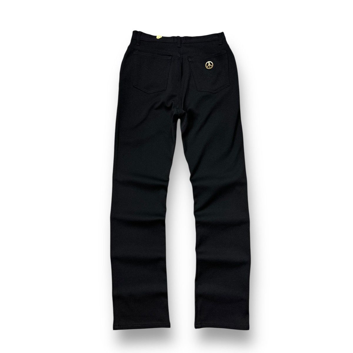 Moschino Vintage 90’s Moschino Jeans Black Pants Trousers Size 30" / US 8 / IT 44 - 1 Thumbnail