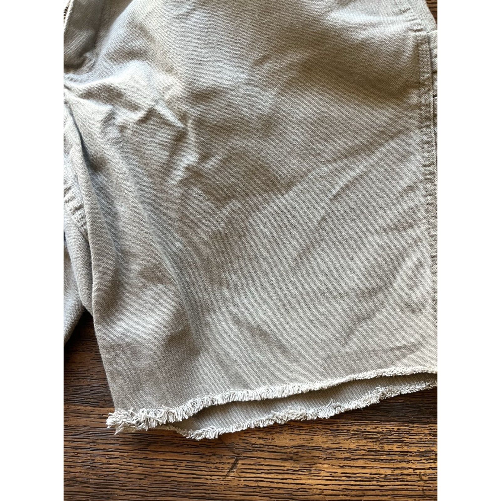Carhartt VINTAGE Carhartt Shorts Beige Sand Solid 36 Cargo Relaxed Workwear Cut-Off Men’s Shorts Sand Beige Cargo 90s Grunge Outdoor Mens Size US 36 / EU 52 - 4 Thumbnail