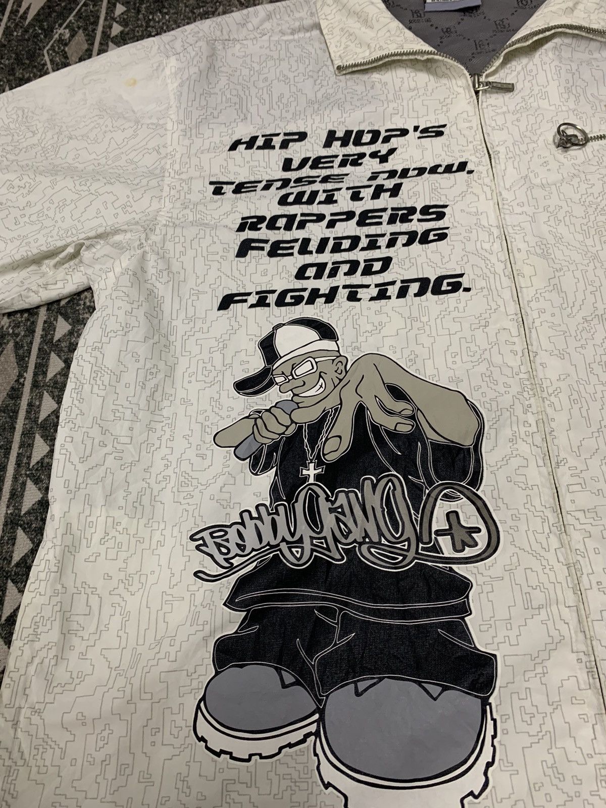 Japanese Brand Y2K JAPANESE HIPHOP STYLE SHIRT BRAND BOBBY GANG Size US L / EU 52-54 / 3 - 6 Thumbnail