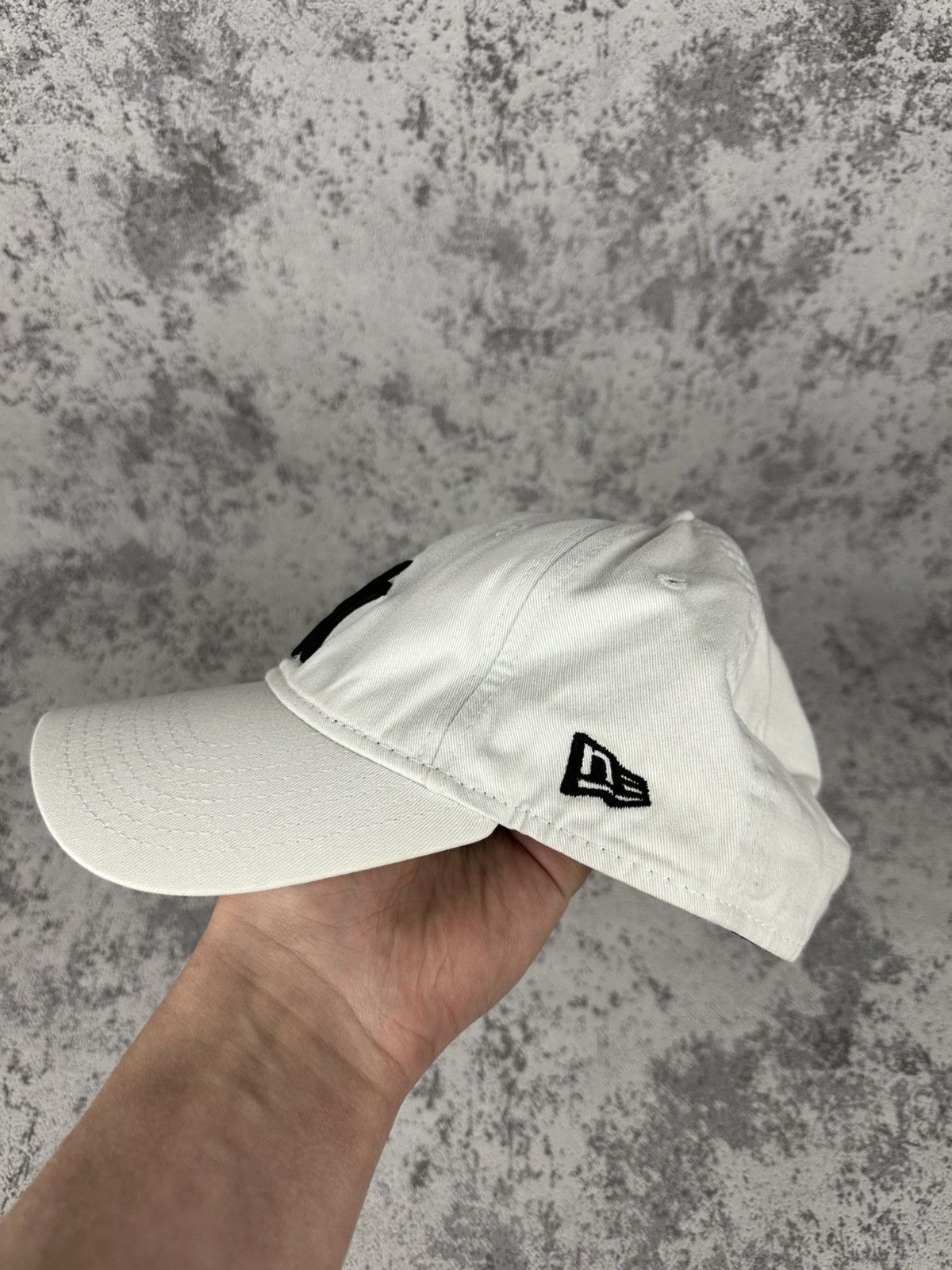 New Era Vintage New Era NY Yankees White Cap MLB Baseball Hat Size ONE SIZE - 4 Thumbnail
