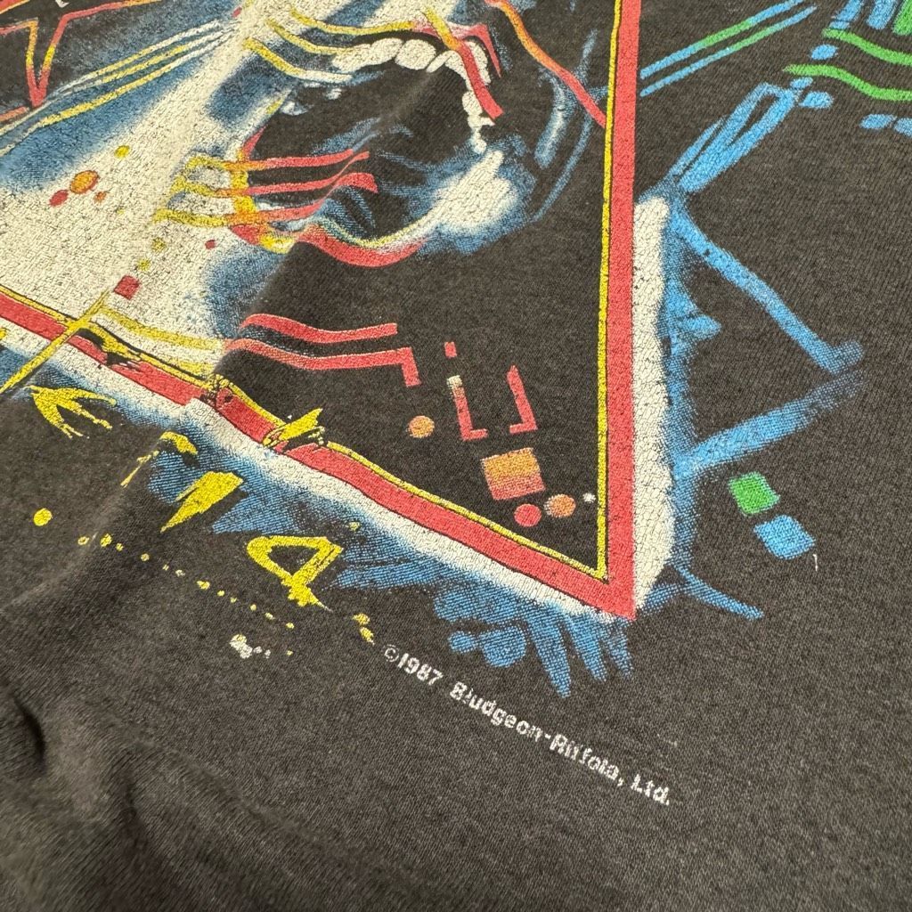 Vintage Vintage 1987 Def Leppard Hysteria Tour Band Graphic T-shirt Size US M / EU 48-50 / 2 - 3 Thumbnail