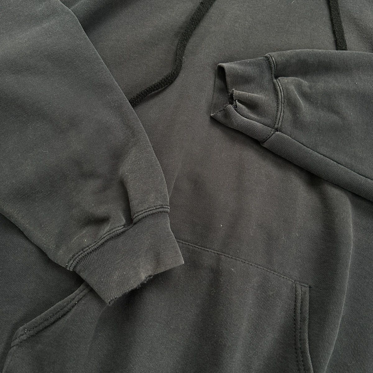 Fruit Of The Loom Vintage Washed Blank Hoodie Vintage Boxy XL 90s Size US XL / EU 56 / 4 - 8 Thumbnail