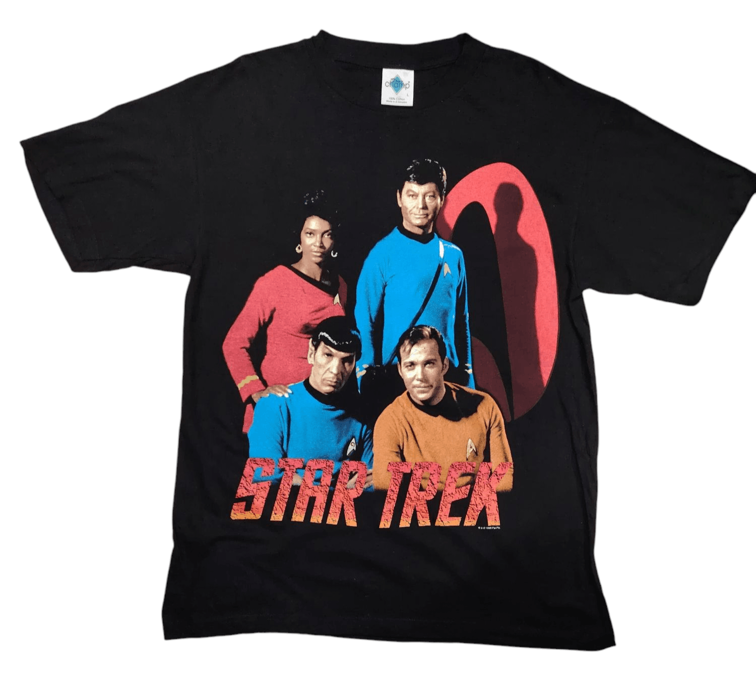Vintage Vintage 90s Star Trek T Shirt Size US L / EU 52-54 / 3 - 1 Thumbnail