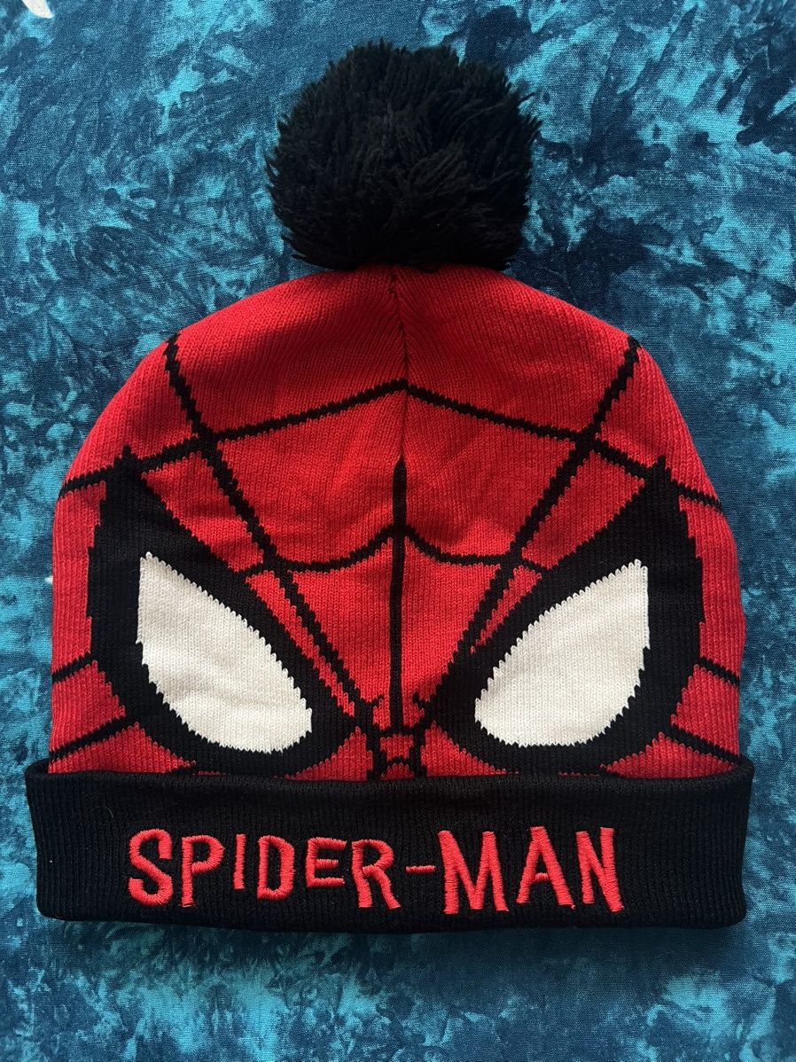 Hat Club Y2K Spider Man Hat beanie Big Logo Size ONE SIZE - 3 Thumbnail